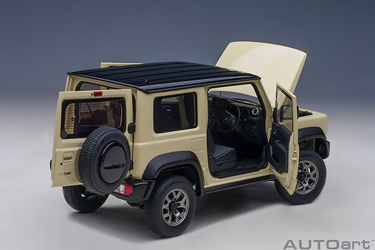 Suzuki Jimny Sierra JB74 Chiffon Ivory Black Pearl Metallic Roof