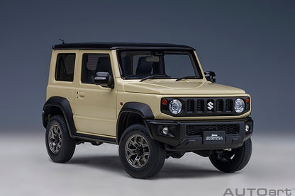 Suzuki Jimny Sierra JB74 Chiffon Ivory Black Pearl Metallic Roof