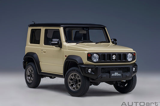 Suzuki Jimny Sierra JB74 Chiffon Ivory Black Pearl Metallic Roof