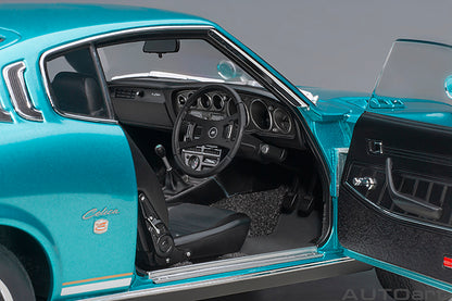 Toyota Celica Liftback 2000 GT RA25 Turquoise Blue Metallic