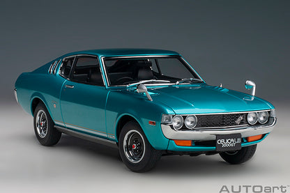 Toyota Celica Liftback 2000 GT RA25 Turquoise Blue Metallic