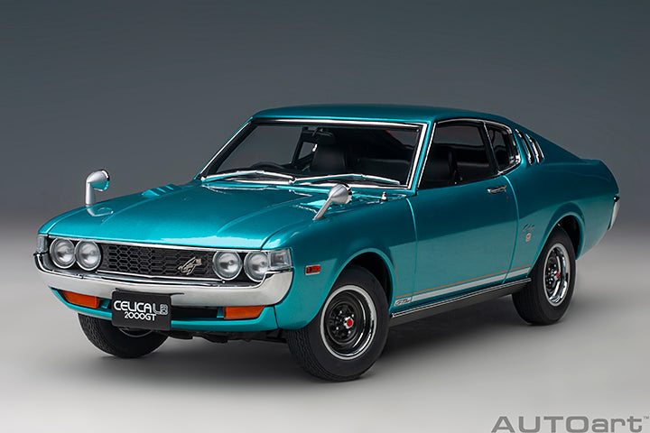 Toyota Celica Liftback 2000 GT RA25 Turquoise Blue Metallic