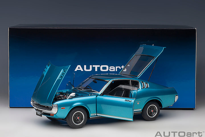 Toyota Celica Liftback 2000 GT RA25 Turquoise Blue Metallic