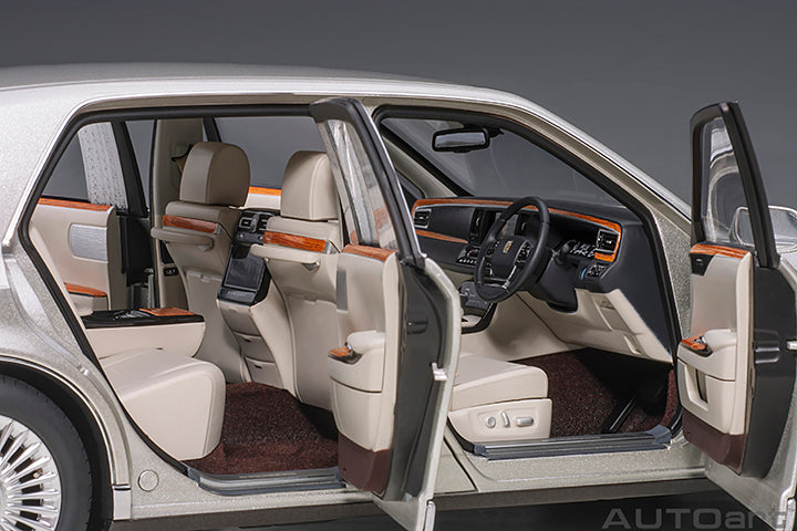 Toyota Century Special Edition Curtain Silver