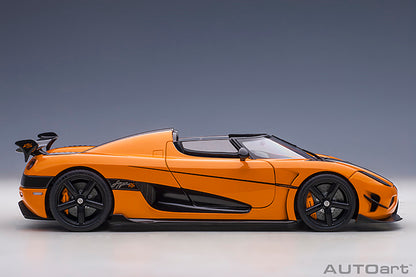 Koenigsegg Agera RS Cone Orange with Black Accents