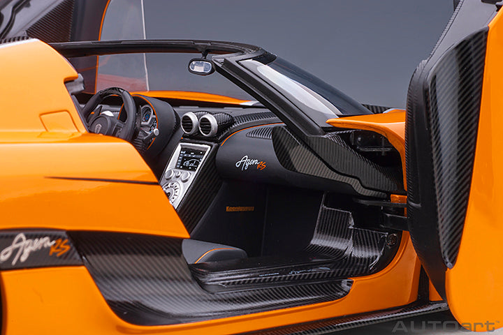 Koenigsegg Agera RS Cone Orange with Black Accents