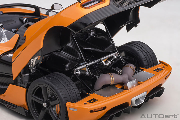 Koenigsegg Agera RS Cone Orange with Black Accents