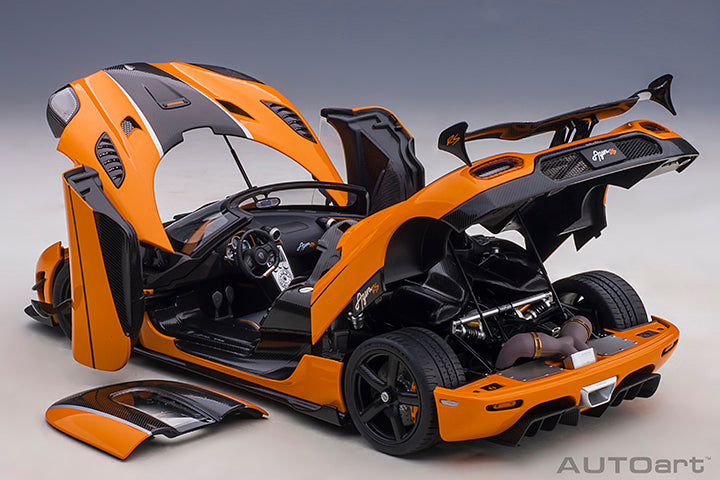 Koenigsegg Agera RS Cone Orange with Black Accents