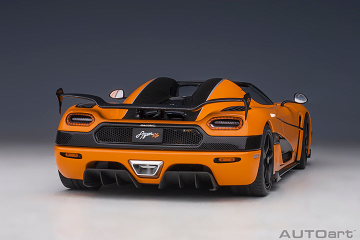 Koenigsegg Agera RS Cone Orange with Black Accents