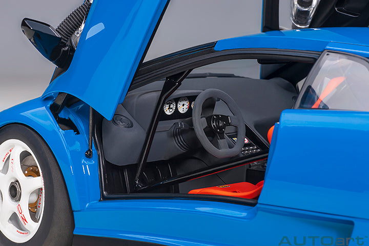 Lamborghini Diablo SV R 1996 Blue Le Mans