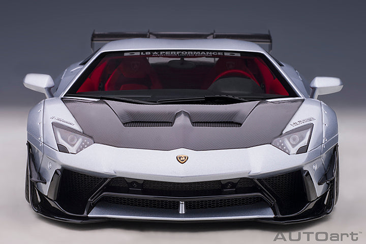Liberty Walk LB-Works Lamborghini Aventador Matt Silver