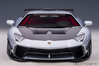 Liberty Walk LB-Works Lamborghini Aventador Matt Silver