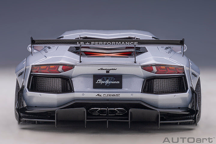 Liberty Walk LB-Works Lamborghini Aventador Matt Silver