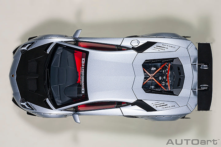 Liberty Walk LB-Works Lamborghini Aventador Matt Silver