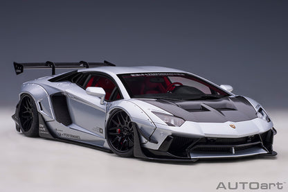 Liberty Walk LB-Works Lamborghini Aventador Matt Silver