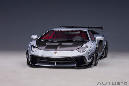 Liberty Walk LB-Works Lamborghini Aventador Matt Silver