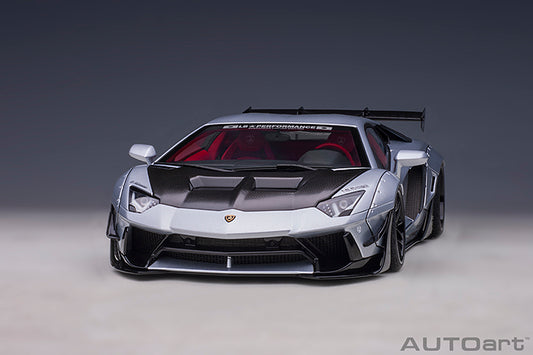 Liberty Walk LB-Works Lamborghini Aventador Matt Silver
