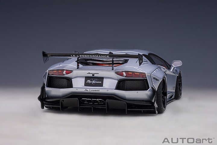 Liberty Walk LB-Works Lamborghini Aventador Matt Silver