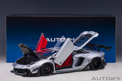 Liberty Walk LB-Works Lamborghini Aventador Matt Silver