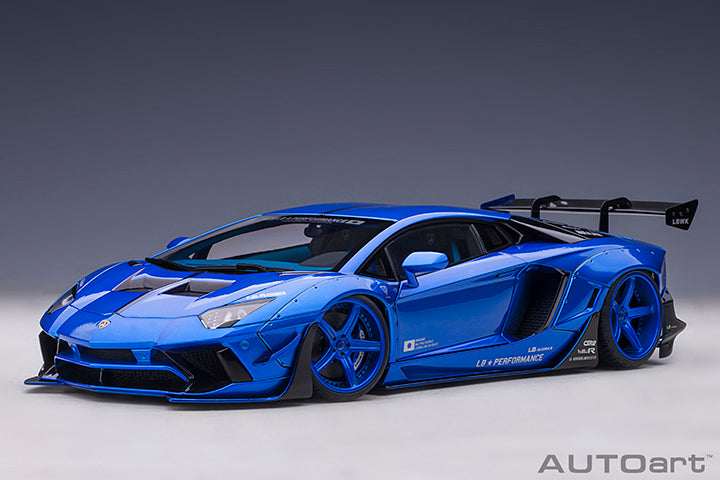 Liberty Walk LB-Works Lamborghini Aventador Hyper Blue