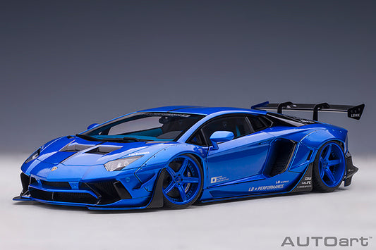 Liberty Walk LB-Works Lamborghini Aventador Hyper Blue