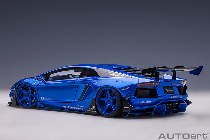 Liberty Walk LB-Works Lamborghini Aventador Hyper Blue