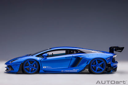 Liberty Walk LB-Works Lamborghini Aventador Hyper Blue