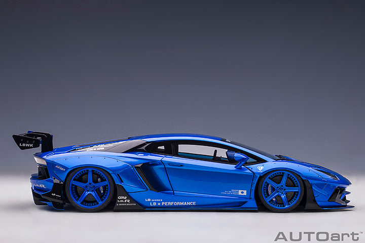 Liberty Walk LB-Works Lamborghini Aventador Hyper Blue