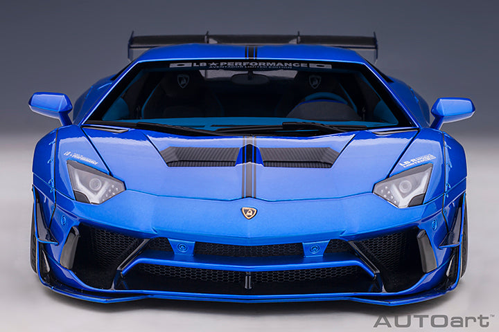 Liberty Walk LB-Works Lamborghini Aventador Hyper Blue