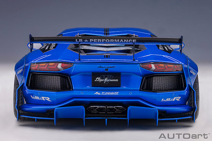 Liberty Walk LB-Works Lamborghini Aventador Hyper Blue