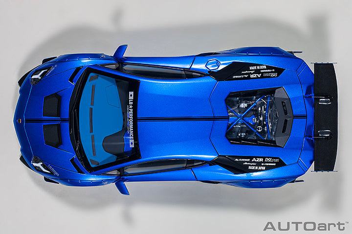 Liberty Walk LB-Works Lamborghini Aventador Hyper Blue