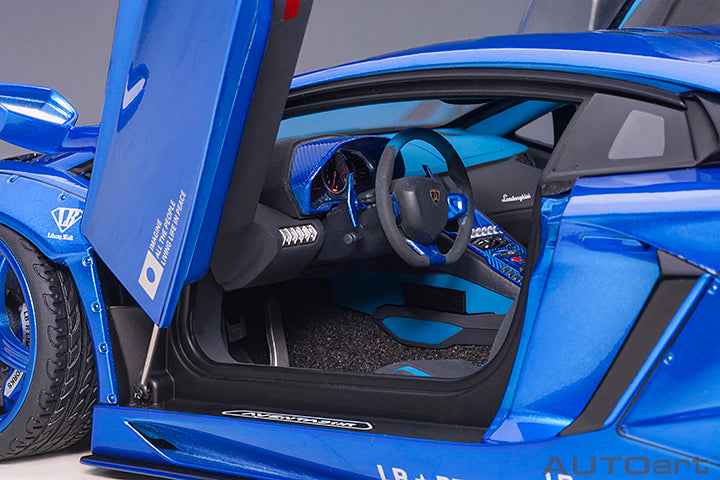 Liberty Walk LB-Works Lamborghini Aventador Hyper Blue