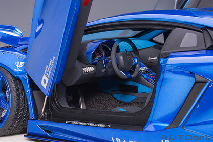 Liberty Walk LB-Works Lamborghini Aventador Hyper Blue