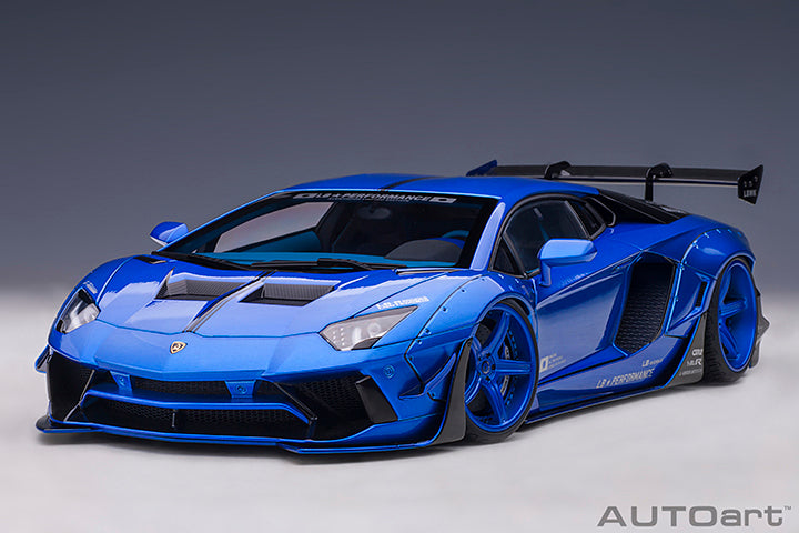 Liberty Walk LB-Works Lamborghini Aventador Hyper Blue