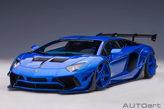 Liberty Walk LB-Works Lamborghini Aventador Hyper Blue
