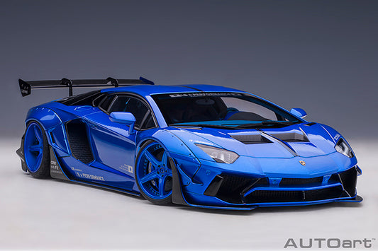 Liberty Walk LB-Works Lamborghini Aventador Hyper Blue