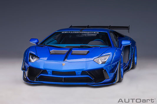 Liberty Walk LB-Works Lamborghini Aventador Hyper Blue