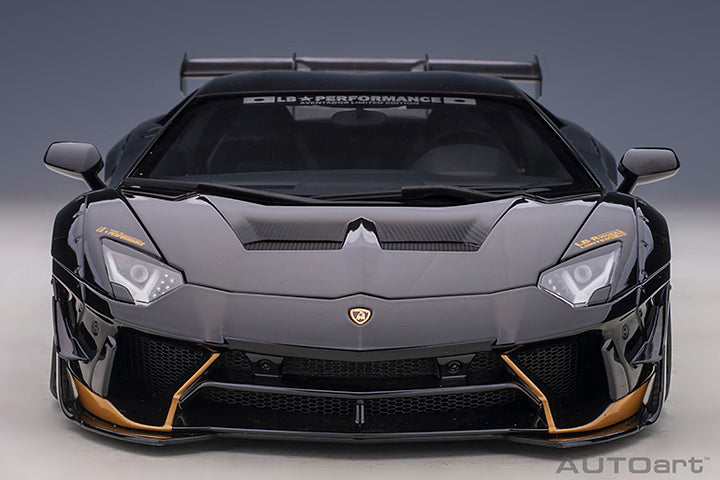 Liberty Walk LB-Works Aventador Gloss Black with Gold Accents