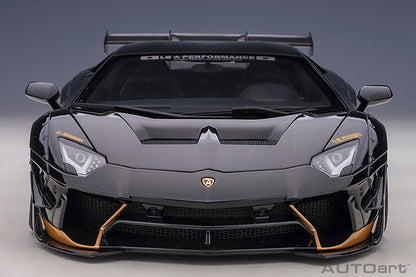 Liberty Walk LB-Works Aventador Gloss Black with Gold Accents