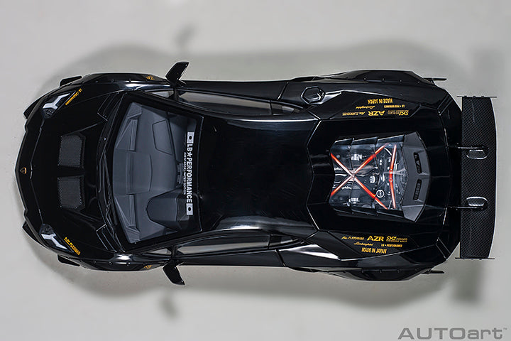 Liberty Walk LB-Works Aventador Gloss Black with Gold Accents