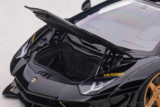Liberty Walk LB-Works Aventador Gloss Black with Gold Accents