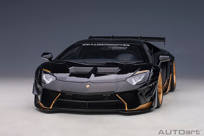 Liberty Walk LB-Works Aventador Gloss Black with Gold Accents