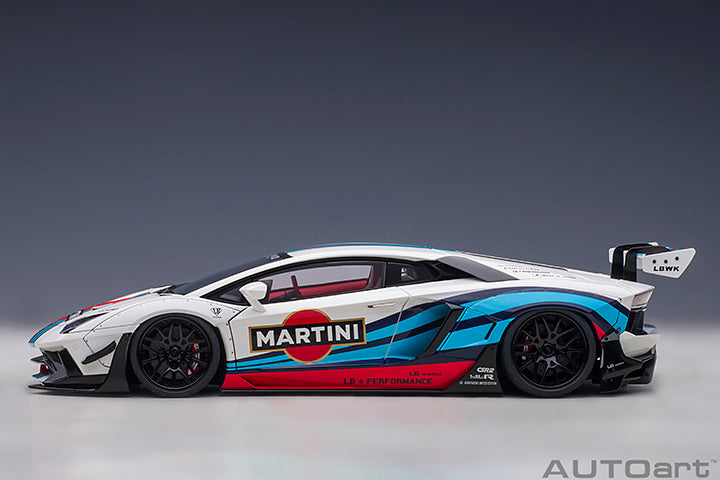 Liberty Walk LB-Works Lamborghini Aventador Martini Livery