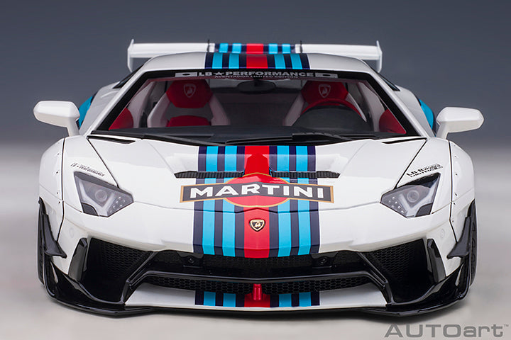 Liberty Walk LB-Works Lamborghini Aventador Martini Livery