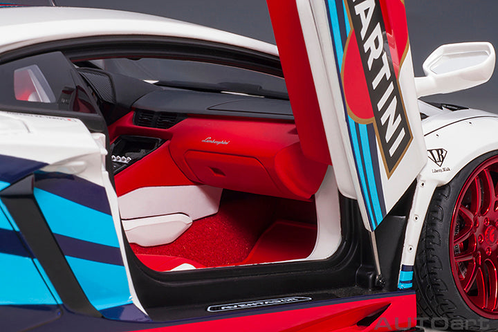 Liberty Walk LB-Works Lamborghini Aventador Martini Livery