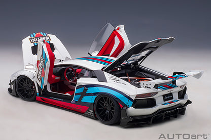 Liberty Walk LB-Works Lamborghini Aventador Martini Livery