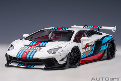 Liberty Walk LB-Works Lamborghini Aventador Martini Livery