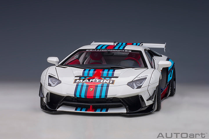 Liberty Walk LB-Works Lamborghini Aventador Martini Livery