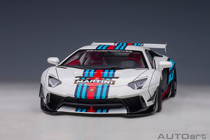 Liberty Walk LB-Works Lamborghini Aventador Martini Livery
