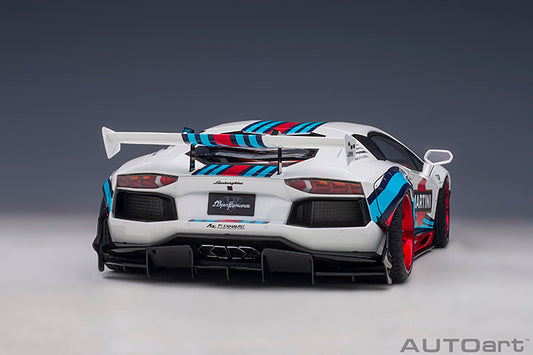 Liberty Walk LB-Works Lamborghini Aventador Martini Livery